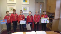 Medal winners Clarecastle/Ballyea Art and Handwriting Competitions